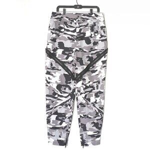 Balera Adult Dance Pants Black & White Camo Loose Fit Unisex Dancewear